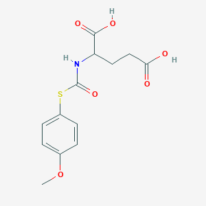 molecular formula C13H15NO6S B8082168 CPG2-IN-6d pound>>Carboxypeptidase G2 inhibitor 