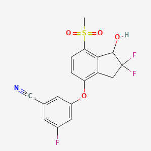 molecular formula C17H12F3NO4S B8082195 PT-2385 R-Enantiomer 