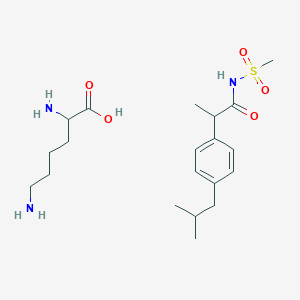 molecular formula C20H35N3O5S B8082241 Reparixin L-lysine 