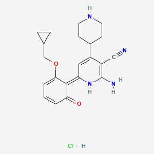 molecular formula C21H25ClN4O2 B8082285 CID 86767665 