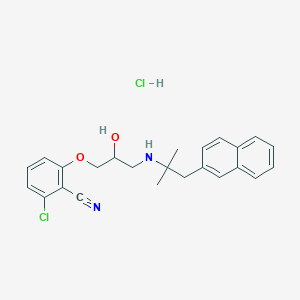 molecular formula C24H26Cl2N2O2 B8082304 SB-262470A (hydrochloride) 