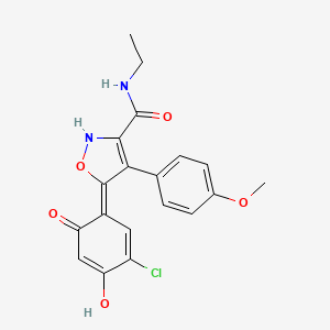 molecular formula C19H17ClN2O5 B8082365 CID 16058668 