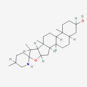 molecular formula C27H45NO2 B8082376 Spirosolan-3-ol CAS No. 79464-64-5