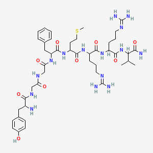 molecular formula C44H69N15O9S B8082430 Adrenorphin (human) 