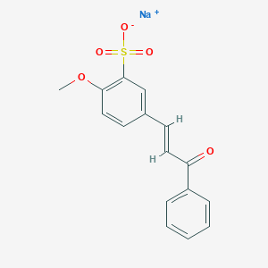 molecular formula C16H13NaO5S B8082721 CID 13402278 