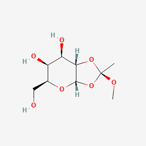 molecular formula C9H16O7 B8082826 alpha-D-Galactopyranose, 1,2-O-(1-methoxyethylidene)- 