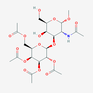 Methyl 2-acetamido-2-deoxy-3-O-(2,3,4,6-tetra-O-acetyl-b-D-galactopyranosyl)-a-D-galactopyranoside