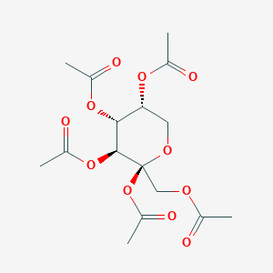 beta-D-Fructopyranose pentaacetate