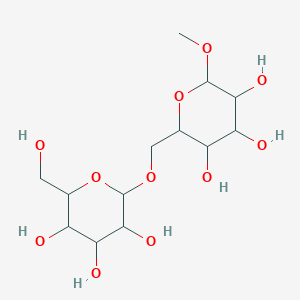 molecular formula C13H24O11 B8082909 Methyl 6-O-(a-D-mannopyranosyl)-a-D-mannopyranoside 