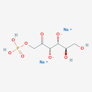 molecular formula C6H11Na2O9P B8082932 d-Fructose, 1-(dihydrogen phosphate), disodium salt 