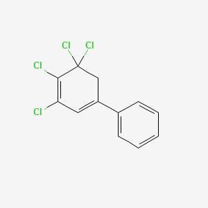 molecular formula C12H8Cl4 B8082948 3,3,4,5-Tetrachlorobiphenyl 