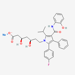 molecular formula C33H34FN2NaO6 B8082984 CID 15229011 