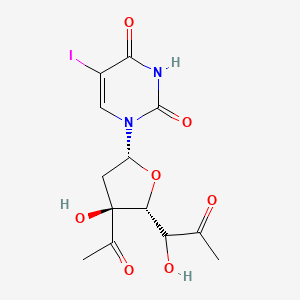molecular formula C13H15IN2O7 B8082992 3,5-Diacetyl-5-iodo-2-deoxyuridine 