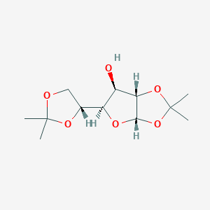 molecular formula C12H20O6 B8083008 1,2:5,6-Di-O-isopropylidene-a-L-glucofuranose 