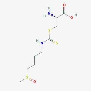 molecular formula C9H18N2O3S3 B8083043 D，L-萝卜硫素L-半胱氨酸 