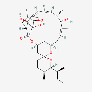 molecular formula C34H50O8 B8083053 Ivermectin aglycone 