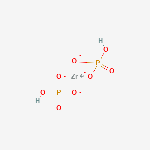 molecular formula H2O8P2Zr B8083420 磷酸氢锆(IV) 