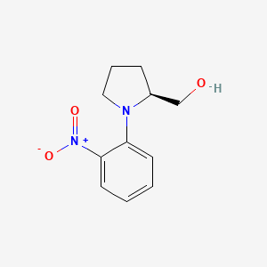 N-(nitro-phenyl)-l-prolinol