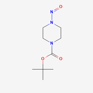 molecular formula C9H17N3O3 B8083543 叔丁基4-亚硝基哌嗪-1-羧酸酯 