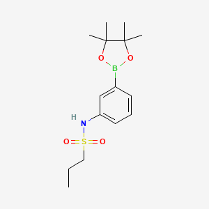 1-Propanesulfonamide, N-[3-(4,4,5,5-tetramethyl-1,3,2-dioxaborolan-2-yl)phenyl]-