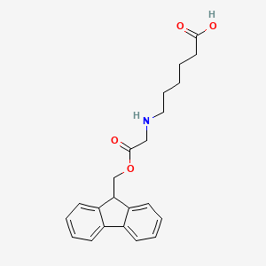 Hexanoic acid, 6-[[(9H-fluoren-9-ylmethoxy)carbonyl]methylamino]-
