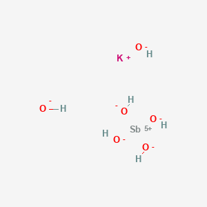 molecular formula H6KO6Sb B8084129 CID 131675209 