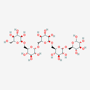 molecular formula C30H52O26 B8084185 Glc(a1-6)Glc(a1-6)Glc(a1-6)Glc(a1-6)Glc 