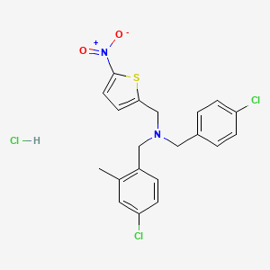 molecular formula C20H19Cl3N2O2S B8084197 GSK2945 (hydrochloride) 