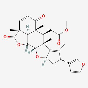 molecular formula C27H30O7 B8084226 CID 12313376 