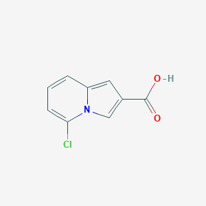 5-Chloroindolizine-2-carboxylic acid