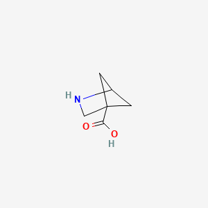 molecular formula C6H9NO2 B8084315 2-Azabicyclo[2.1.1]hexane-4-carboxylic acid 