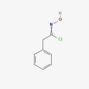 molecular formula C8H8ClNO B8084323 苯乙酰羟肟酰氯 