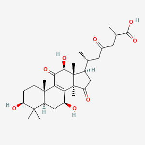 molecular formula C30H44O8 B8084333 灵芝酸G 