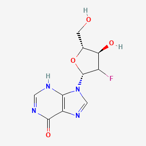 molecular formula C10H11FN4O4 B8084350 CID 21126476 