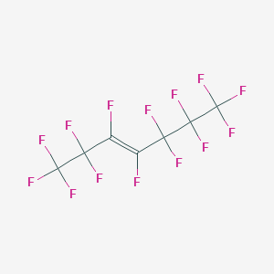 molecular formula C7F14 B8084442 Perfluorohept-3-ene CAS No. 100646-05-7