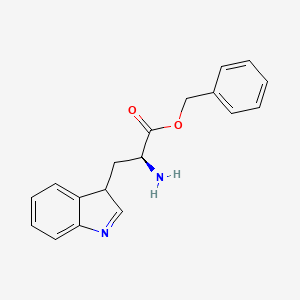 molecular formula C18H18N2O2 B8084445 L-Tryptophan benzyl ester 