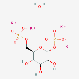 molecular formula C6H12K4O13P2 B8084460 alpha-D-Glucose 1,6-diphosphate potassium salt 