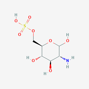 molecular formula C6H13NO8S B8084464 6-O-sulfo-D-glucosamine 