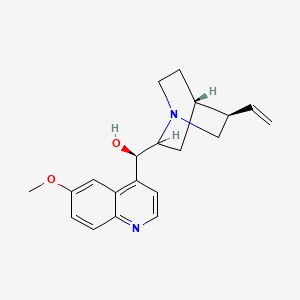 molecular formula C20H24N2O2 B8084479 (1R)-(6-Methoxyquinolin-4-yl)((1S,4S,5R)-5-vinylquinuclidin-2-yl)methanol 