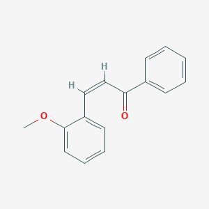 molecular formula C16H14O2 B8084523 (Z)-3-(2-Methoxyphenyl)-1-phenylprop-2-en-1-one 