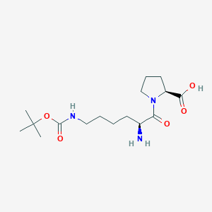 molecular formula C16H29N3O5 B8084707 H-Lys(Boc)-Pro-OH 