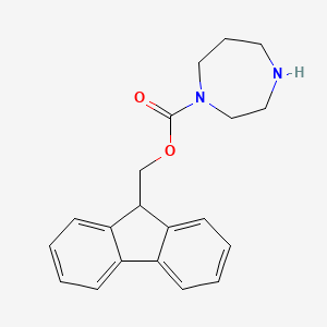 9H-Fluoren-9-ylmethyl 1,4-diazepane-1-carboxylate