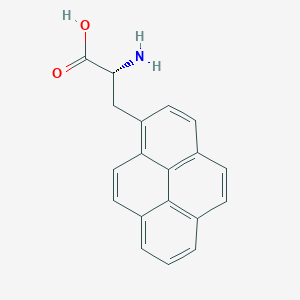 molecular formula C19H15NO2 B8084761 (2R)-2-amino-3-pyren-1-ylpropanoic acid 
