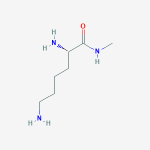 molecular formula C7H17N3O B8084771 (S)-2,6-Diamino-N-methylhexanamide 