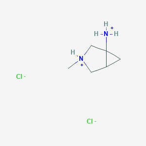 molecular formula C6H14Cl2N2 B8084927 CID 85303666 