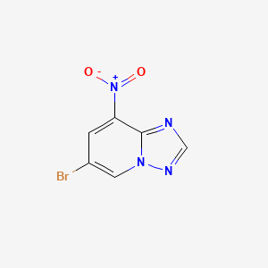 6-Bromo-8-nitro-[1,2,4]triazolo[1,5-a]pyridine