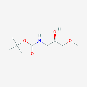 molecular formula C9H19NO4 B8085193 (R)-1-(Boc-amino)-3-methoxy-2-propanol 