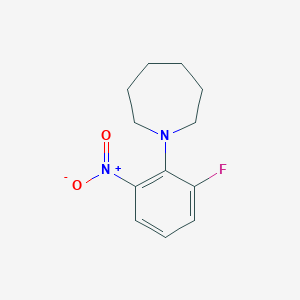 1-(2-Fluoro-6-nitrophenyl)azepane