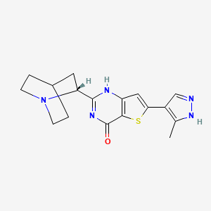 molecular formula C17H19N5OS B8085306 CID 68272143 