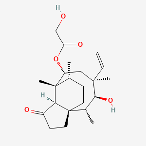 molecular formula C22H34O5 B8085454 Pleuromutilin 